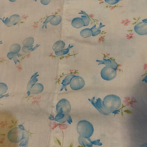 Vintage Other - Vintage blue bird pillow case